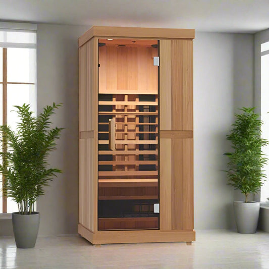 1 Person Full Spectrum Infrared Sauna FD-1 by Finnmark Designs FD-KN001