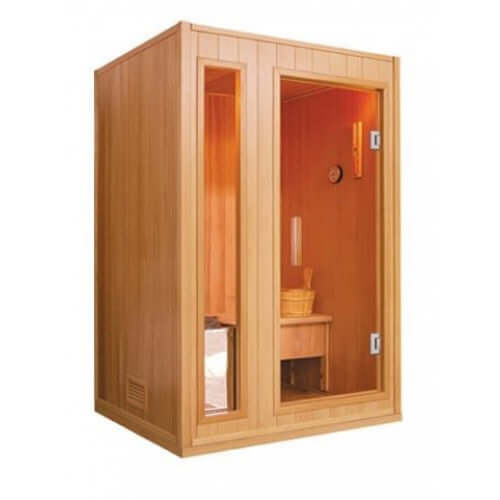 Baldwin 2 Person Indoor Traditional Sauna HL200SN by SunRay Saunas