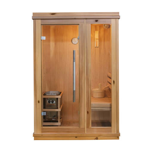 Aston 1 Person Indoor Traditional Sauna HL100TN by SunRay Saunas