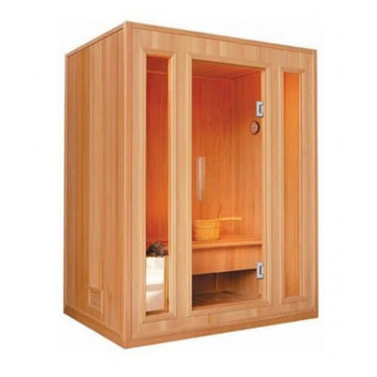 Southport 3 Person Traditional Sauna HL300SN by SunRay Saunas