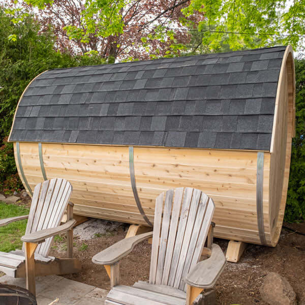 Black Asphalt Shingle Roof (Includes Trim) for the Tranquility Sauna