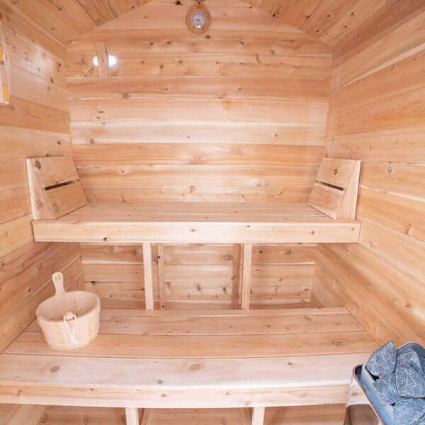 Granby Cabin Outdoor Sauna CTC66W Canadian Timber by Dundalk Leisurecraft