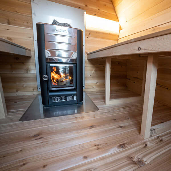 MiniPod Outdoor Sauna CTC77MW Canadian Timber by Dundalk Leisurecraft