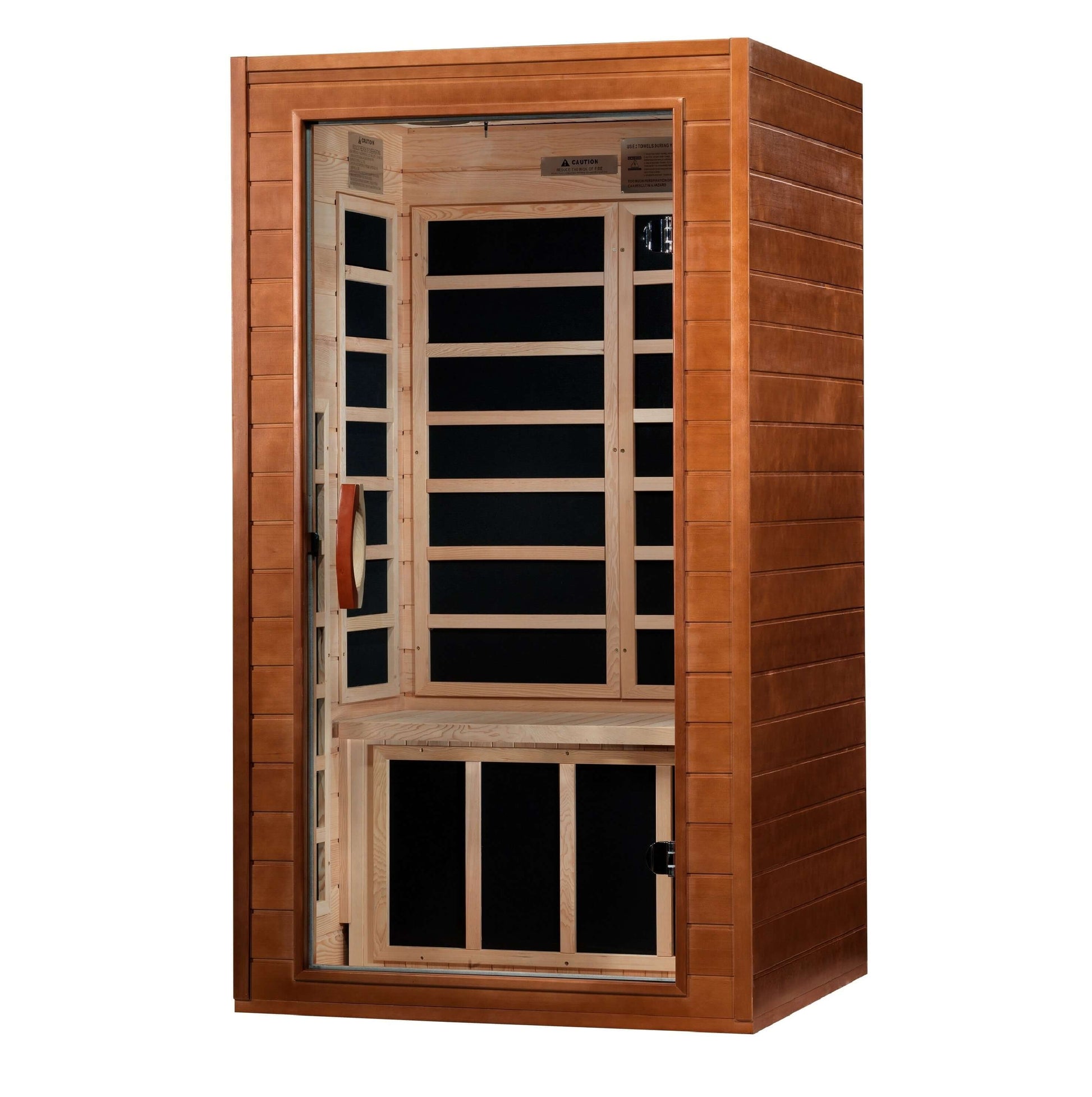 Avila 1-2 Person Low EMF FAR Infrared Sauna by Dynamic Saunas DYN-6103-01