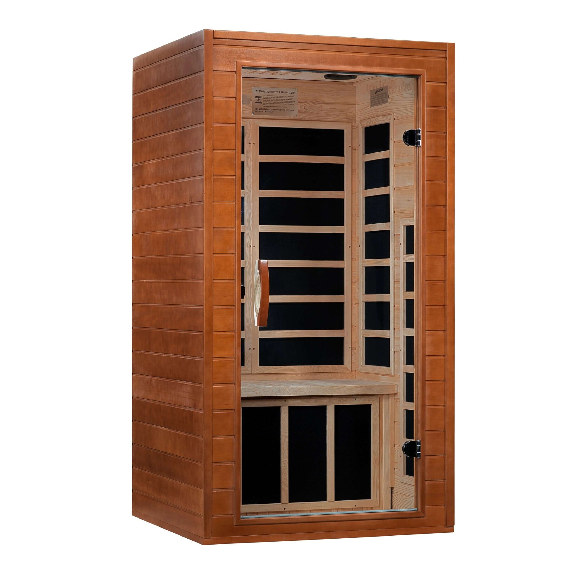 Avila 1-2 Person Low EMF FAR Infrared Sauna by Dynamic Saunas DYN-6103-01