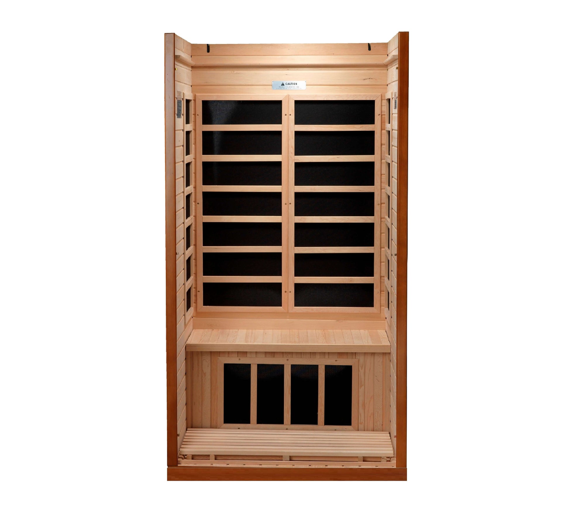 Barcelona 1-2 Person Low EMF FAR Infrared Sauna by Dynamic Saunas DYN-6106-01