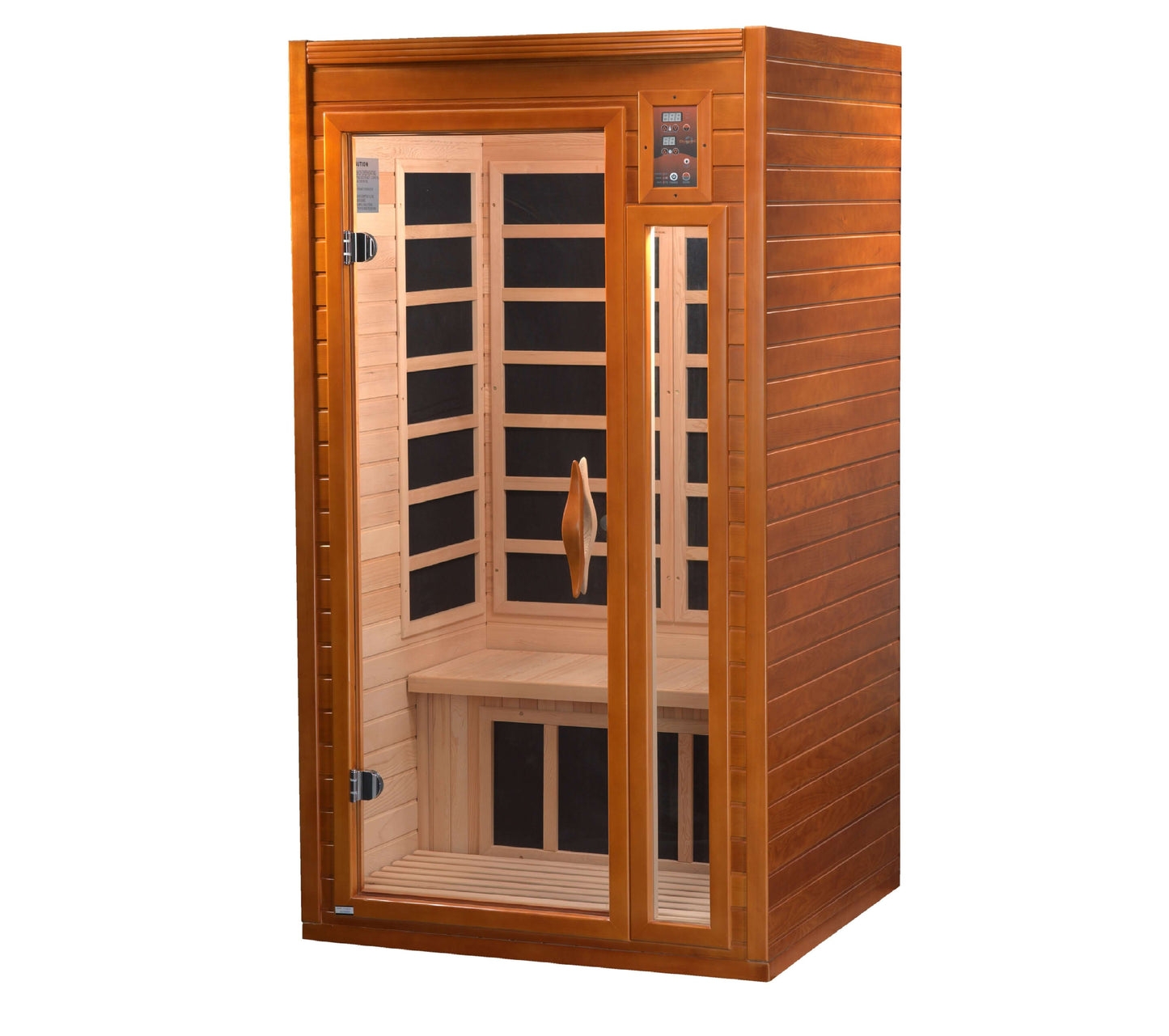 Barcelona 1-2 Person Low EMF FAR Infrared Sauna by Dynamic Saunas DYN-6106-01