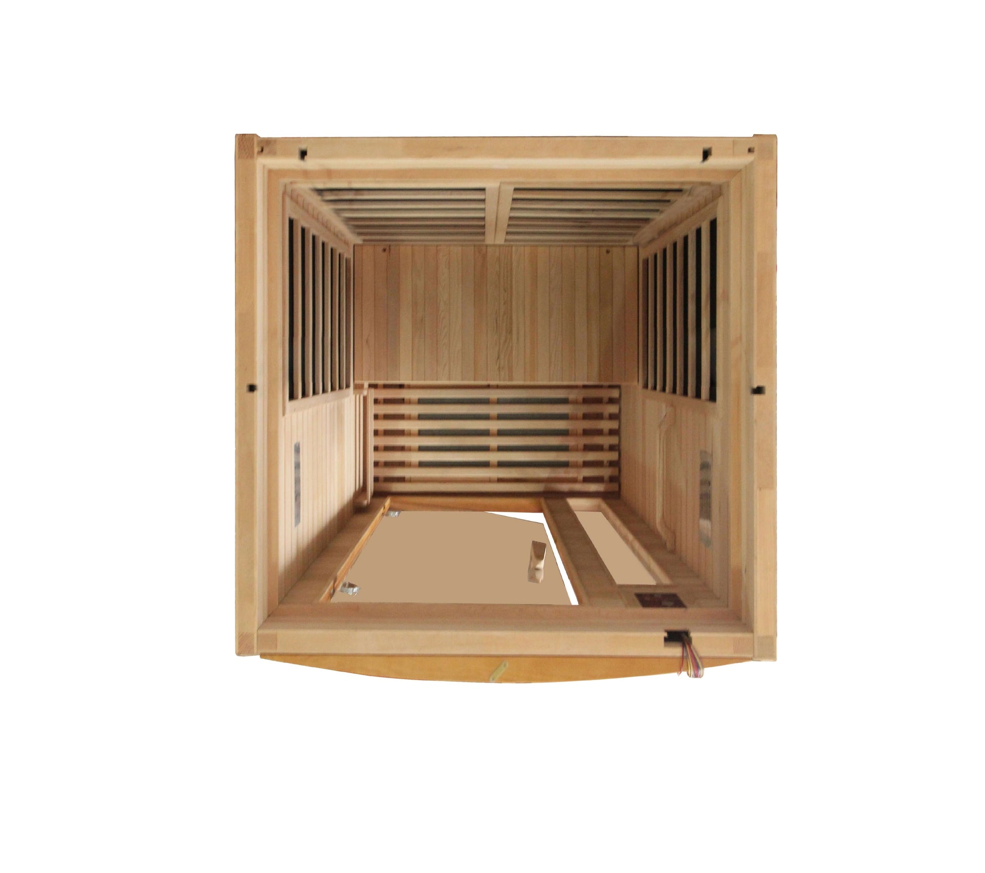 Barcelona 1-2 Person Low EMF FAR Infrared Sauna by Dynamic Saunas DYN-6106-01