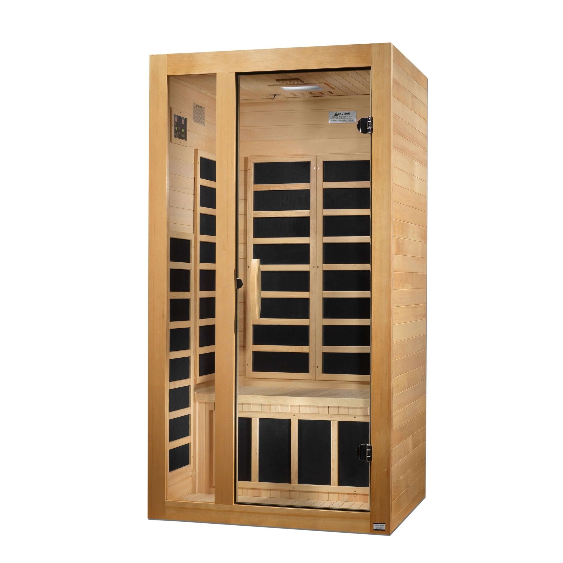 Gracia 1-2 Person Low EMF FAR Infrared Sauna by Dynamic Saunas DYN-6119-01