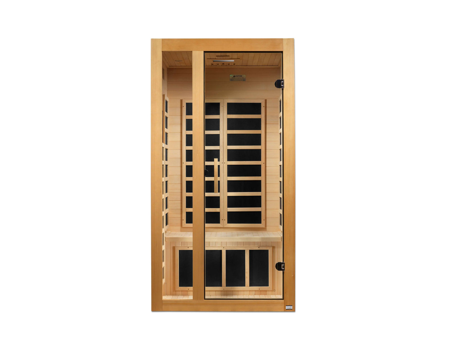 Gracia 1-2 Person Low EMF FAR Infrared Sauna by Dynamic Saunas DYN-6119-01