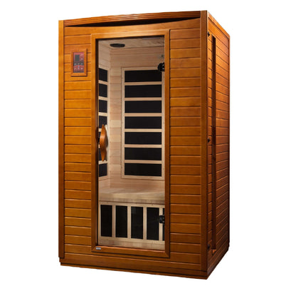 Versailles 2 Person Low EMF FAR Infrared Sauna by Dynamic Saunas DYN 6202-03