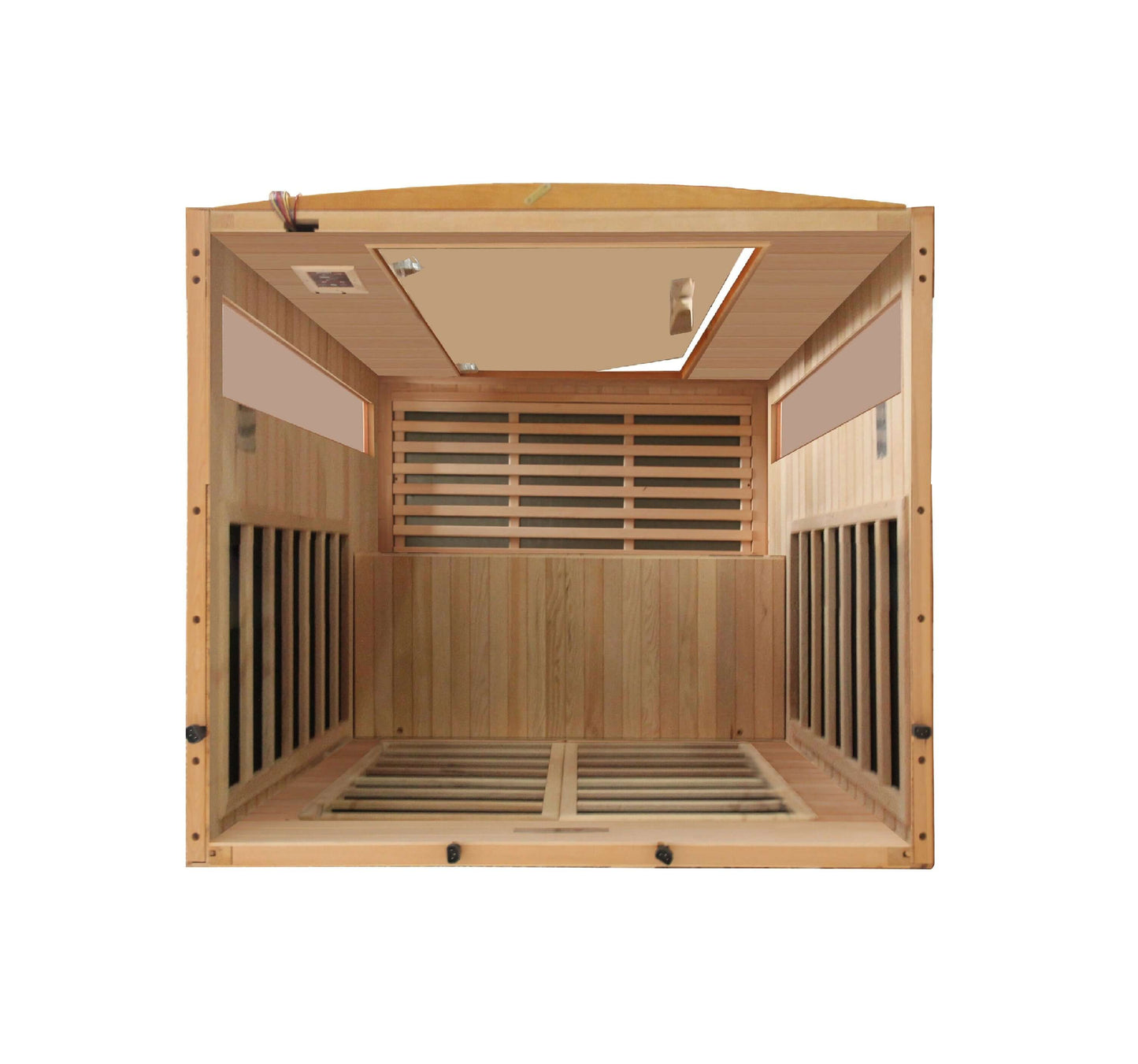 Versailles 2 Person Low EMF FAR Infrared Sauna by Dynamic Saunas DYN 6202-03