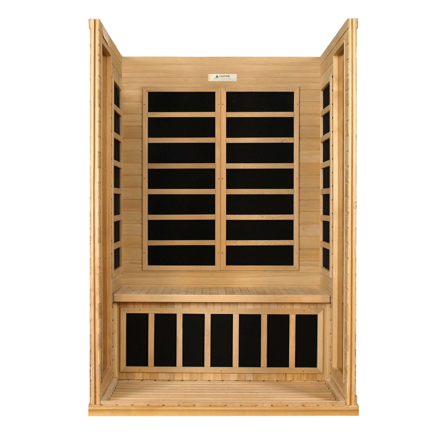 Versailles 2 Person Low EMF FAR Infrared Sauna by Dynamic Saunas DYN 6202-03