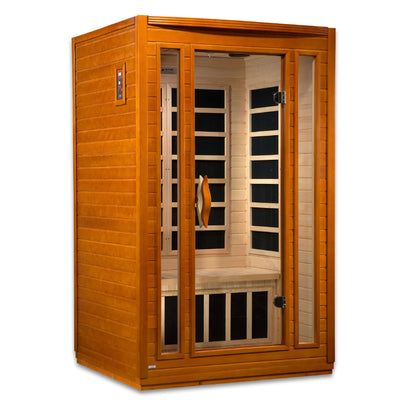 Dynamic Saunas San Marino 2 Person Low EMF FAR Infrared Sauna DYN-6206-01