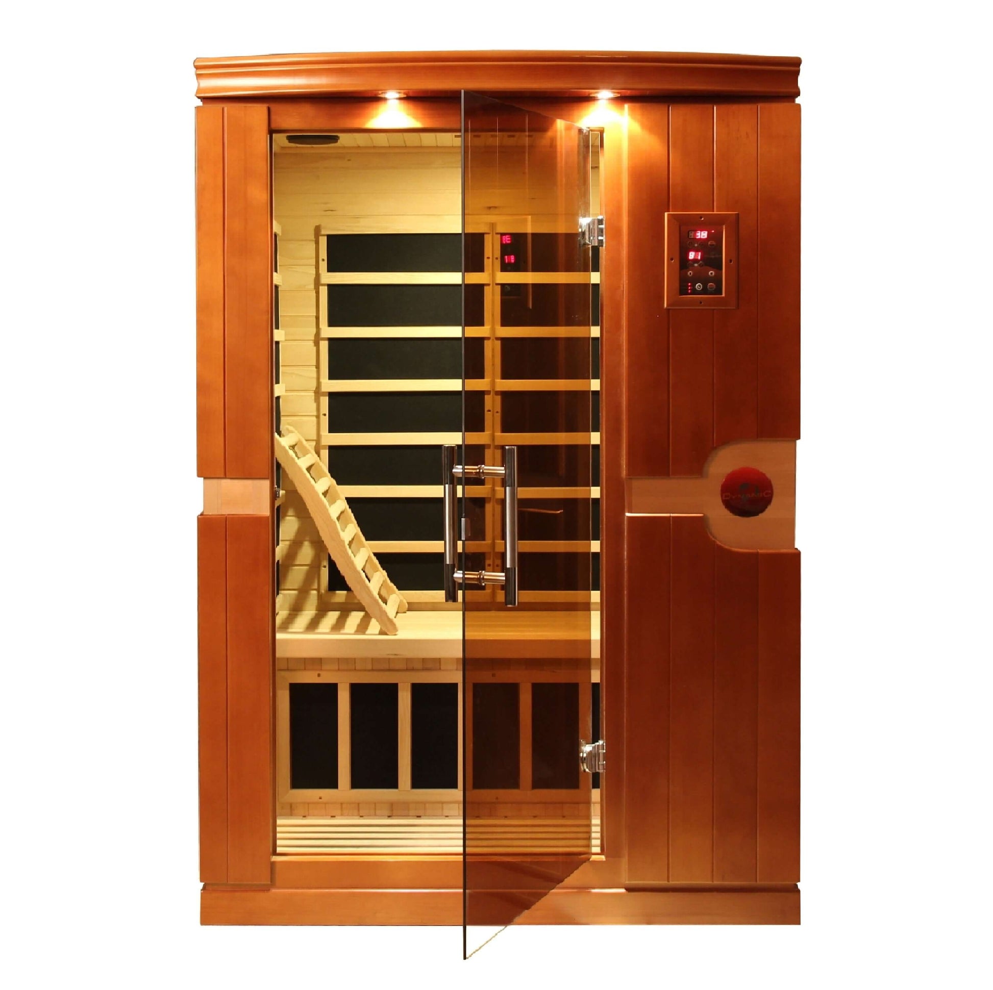 Venice 2 Person Low EMF FAR Infrared Sauna by Dynamic Saunas DYN-6210-01