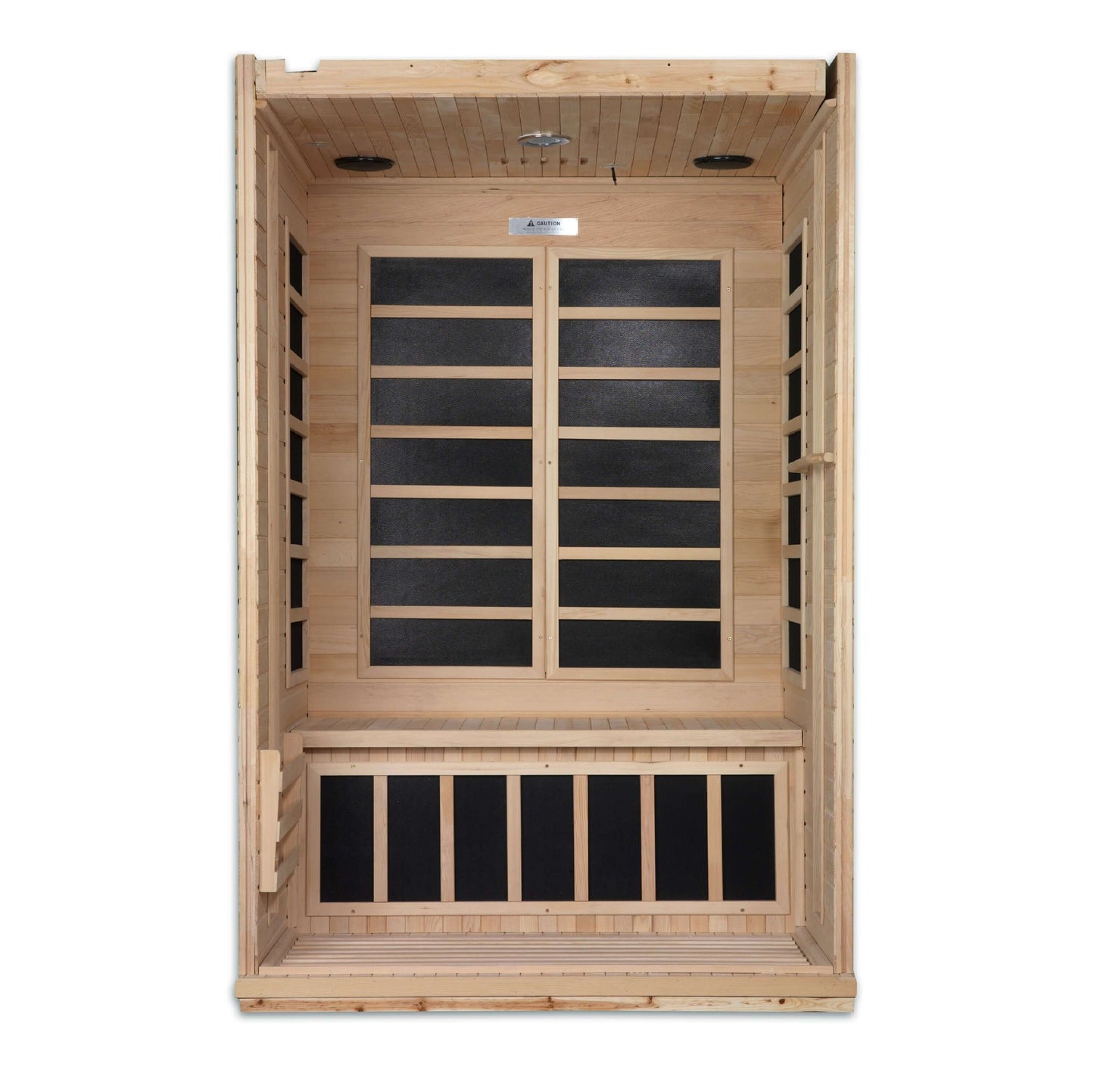 Venice 2 Person Low EMF FAR Infrared Sauna by Dynamic Saunas DYN-6210-01