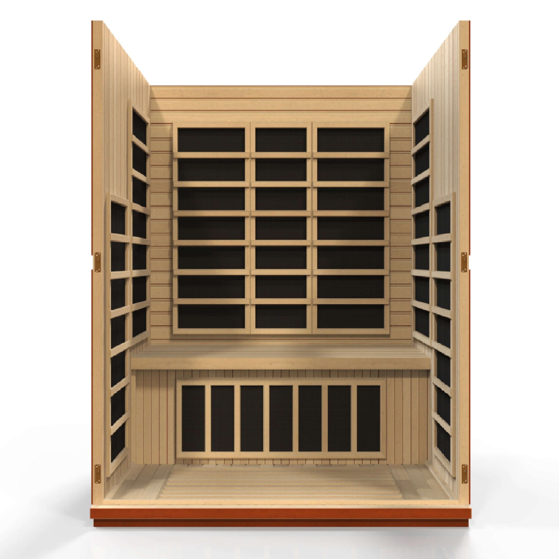 Lugano 3 Person Low EMF FAR Infrared Sauna by Dynamic Saunas DYN-6336-02