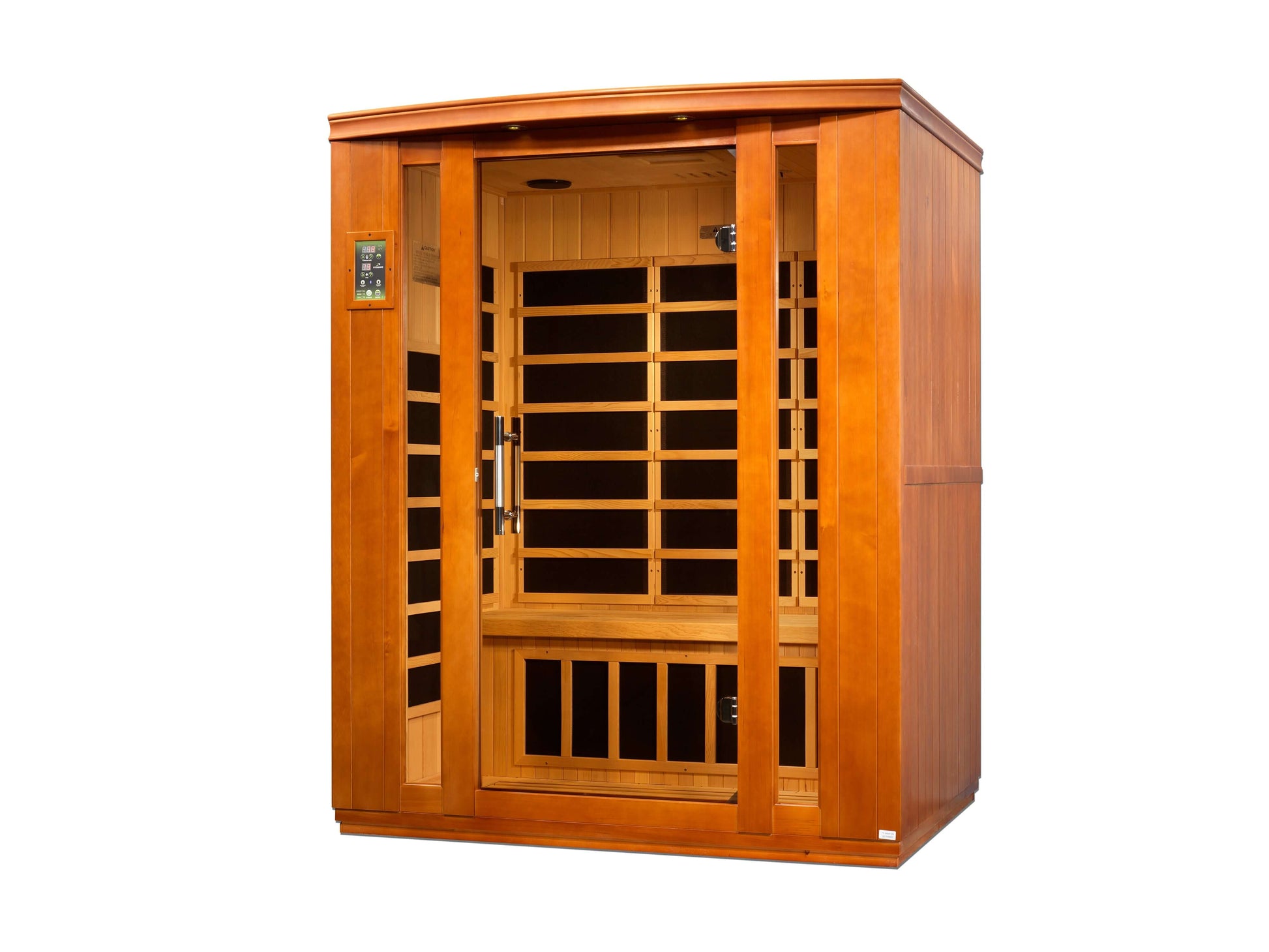 Lugano 3 Person Low EMF FAR Infrared Sauna by Dynamic Saunas DYN-6336-02