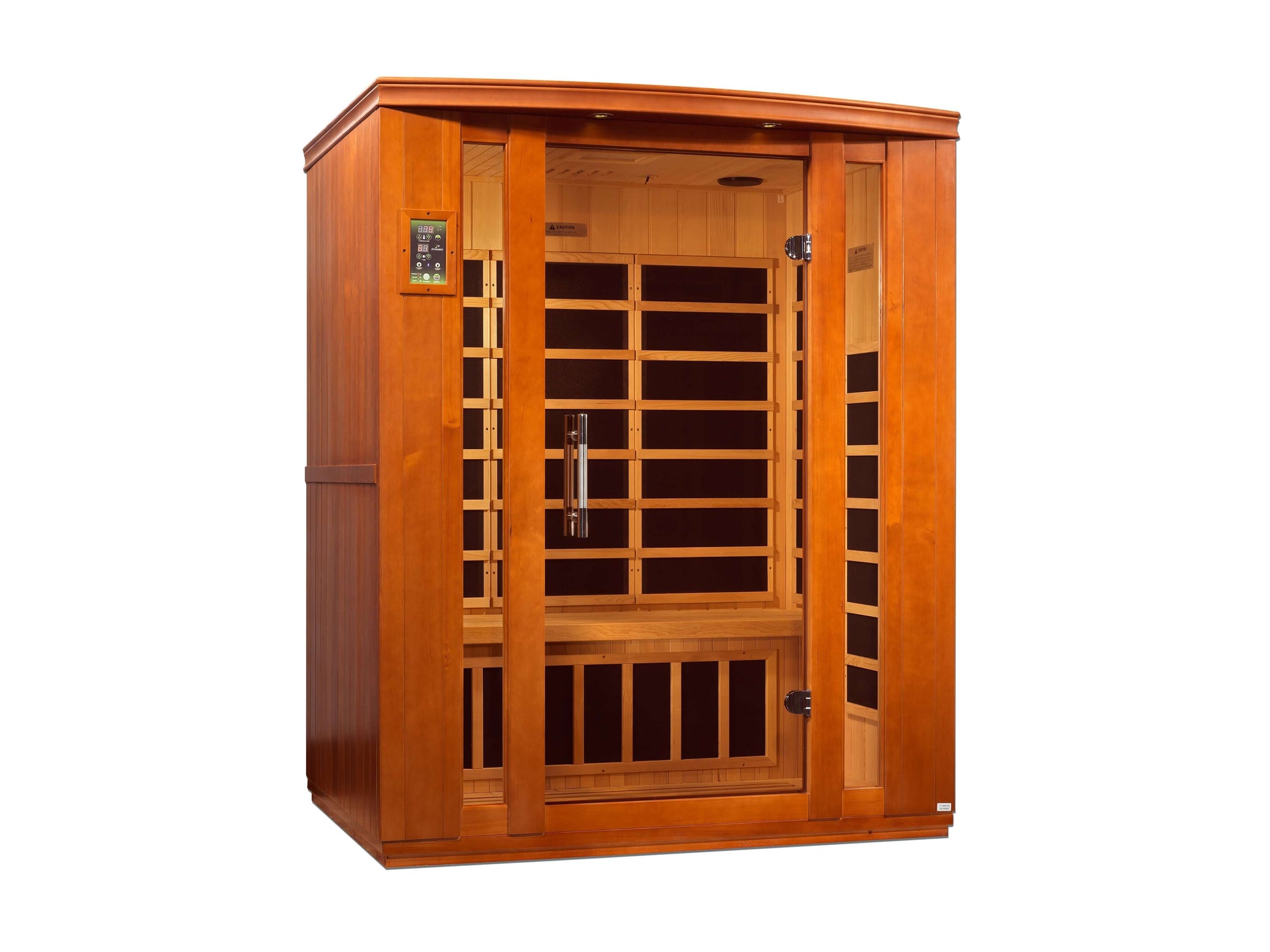 Lugano 3 Person Low EMF FAR Infrared Sauna by Dynamic Saunas DYN-6336-02