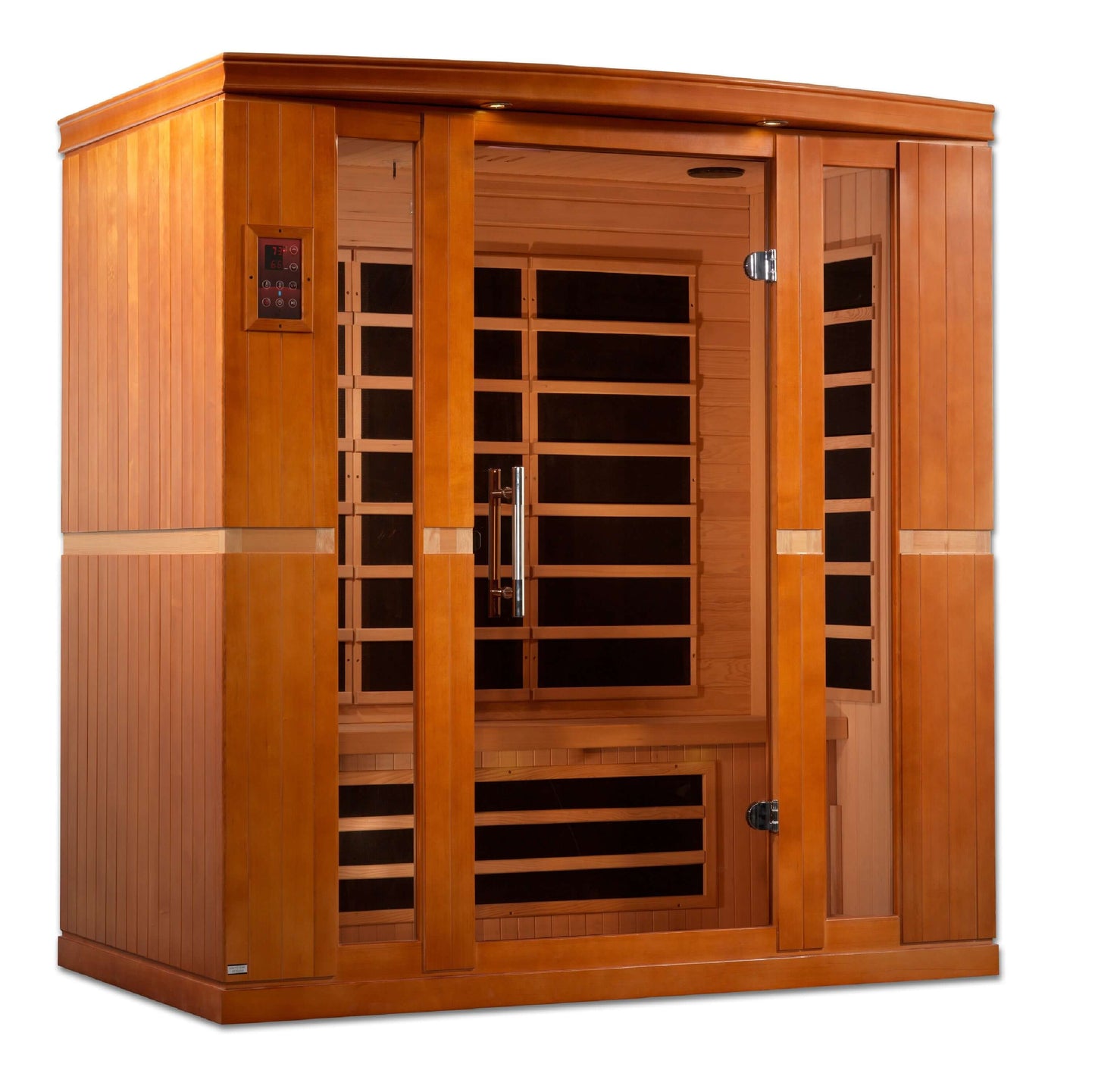 Bergamo 4 Person Low EMF FAR Infrared Sauna by Dynamic Saunas DYN-6440-01