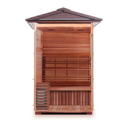 Bristow 2 Person Outdoor Traditional Sauna HL200D2 by SunRay Saunas