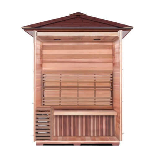 Freeport 3 Person Outdoor Traditional Sauna HL300D1 by SunRay Saunas