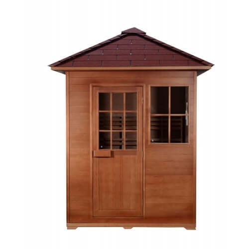 Freeport 3 Person Outdoor Traditional Sauna HL300D1 by SunRay Saunas