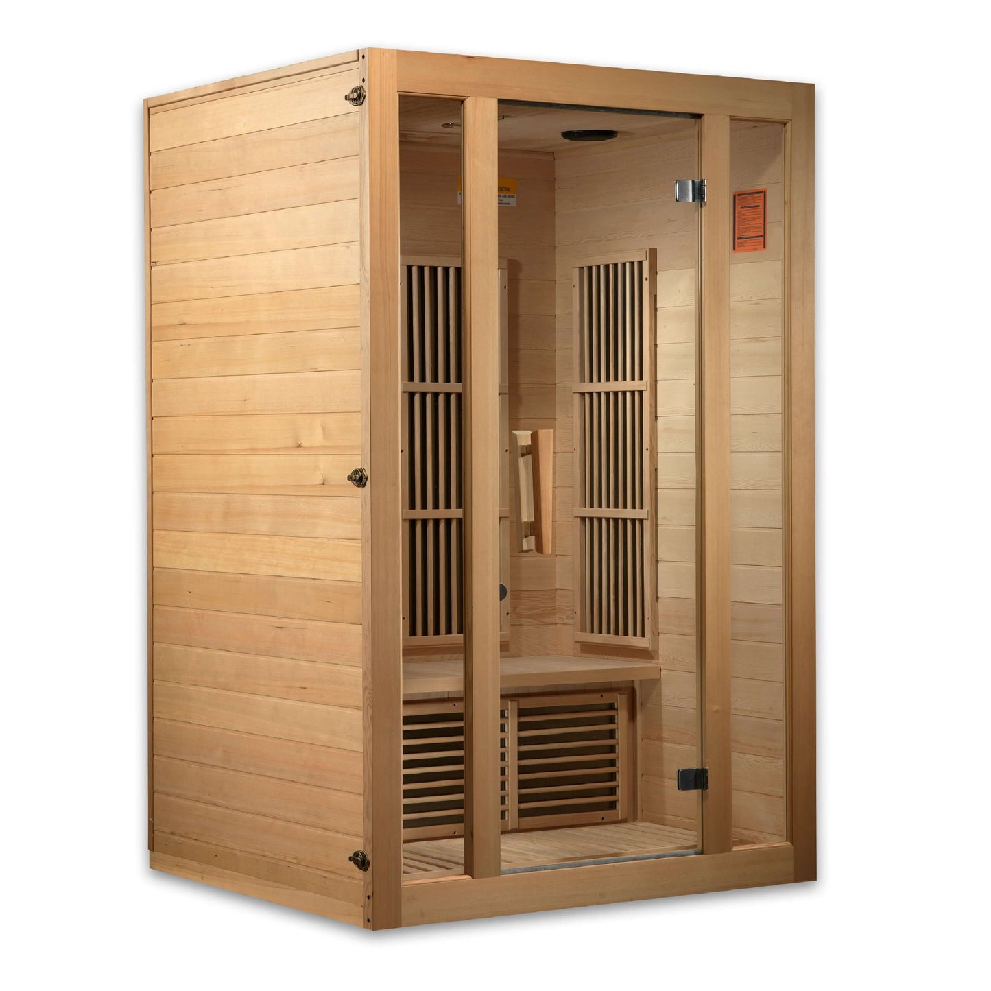 Seattle 2 Person Low EMF FAR Infrared Sauna by Maxxus Saunas MX-J206-01