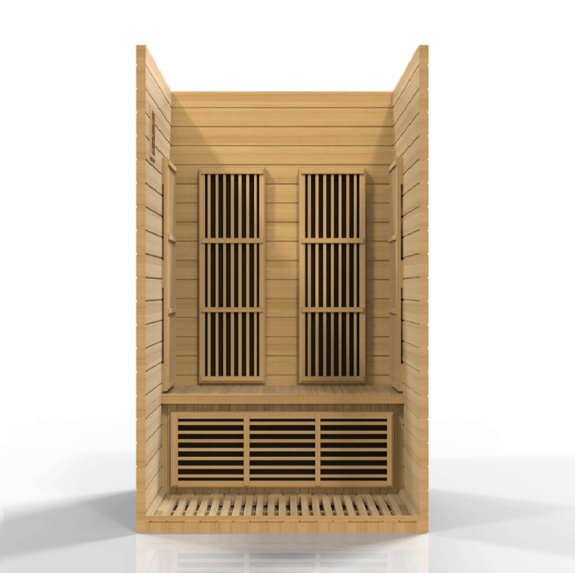 Seattle 2 Person Low EMF FAR Infrared Sauna by Maxxus Saunas MX-J206-01