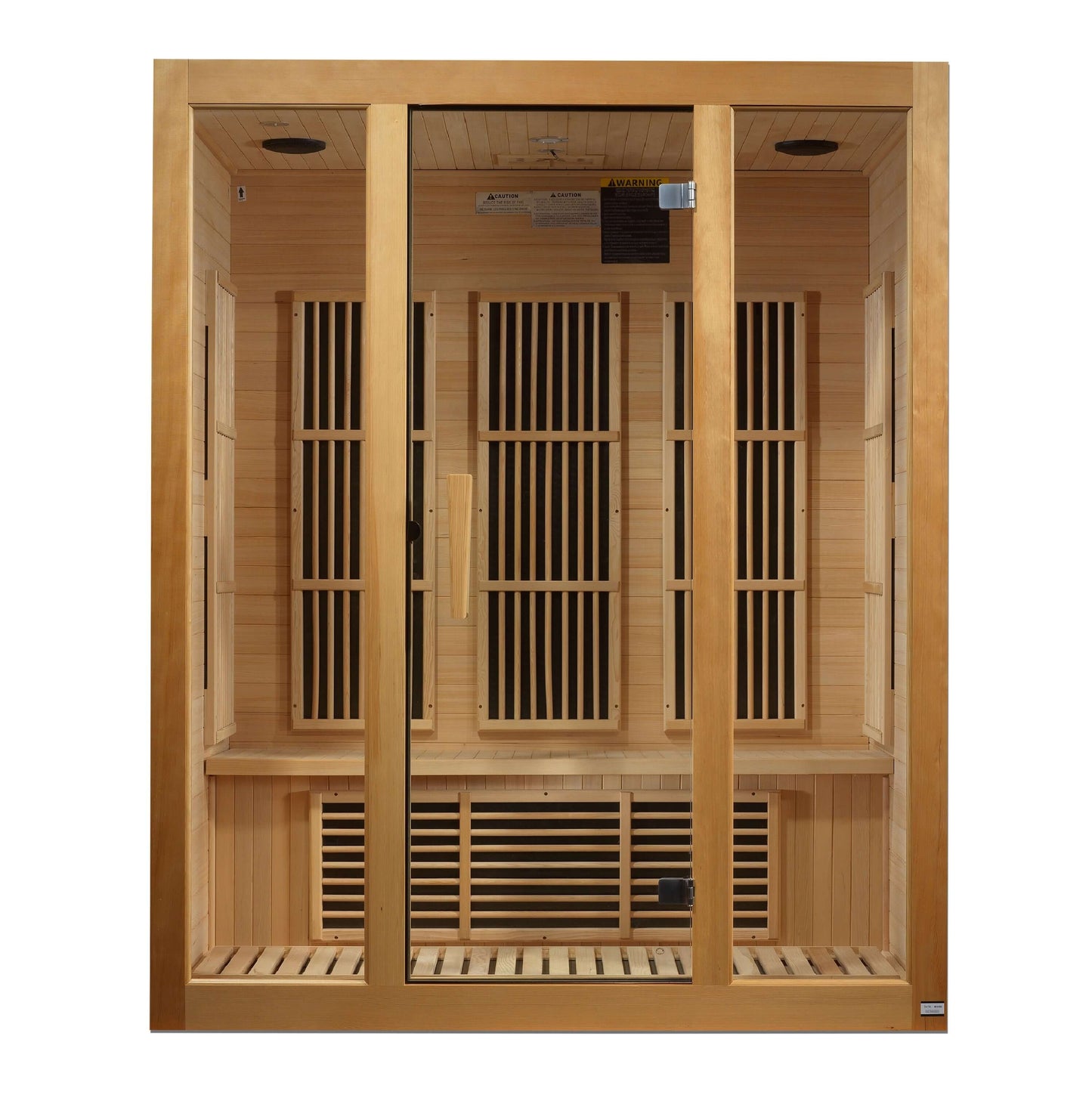 Bellevue 3 Person Low EMF FAR Infrared Sauna by Maxxus Saunas MX-J306-01