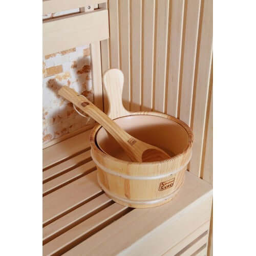 Rockledge 2 Person Luxury Indoor Traditional Sauna 200LX by SunRay Saunas