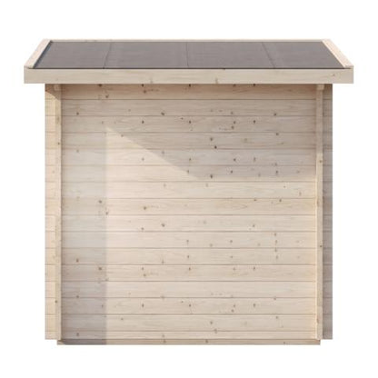 SaunaLife Saunas G4 6 Person Garden Series Outdoor Sauna Kit SL-MODELG4