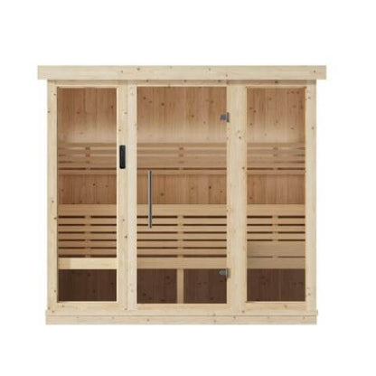 Model X7 6 Person Traditional Indoor Sauna by SaunaLife Saunas SL-MODELX7