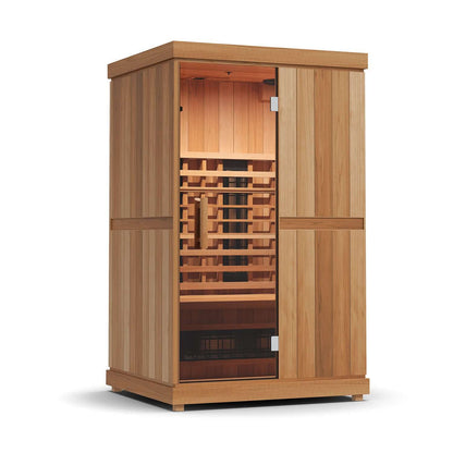 2 Person Full Spectrum Infrared Sauna FD-2 by Finnmark Designs FD-KN002