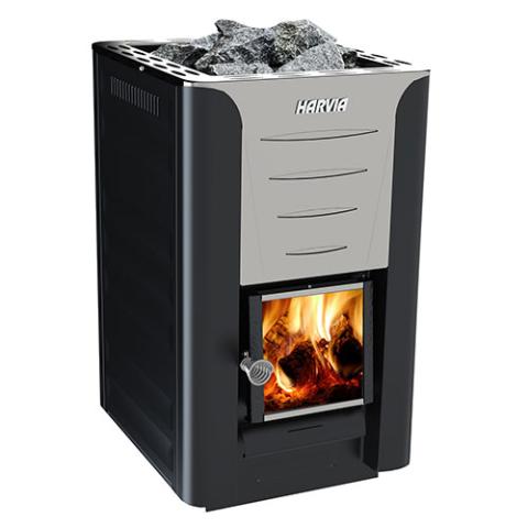 Harvia PRO 20 24kW Sauna Wood Burning Stove WK200