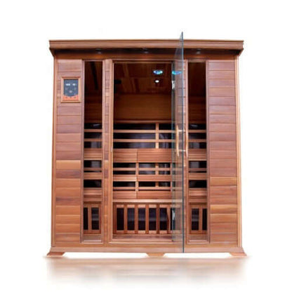 Sequioa 4 Person Indoor Infrared Sauna HL400K by SunRay Saunas