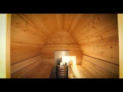 MiniPod Outdoor Sauna CTC77MW Canadian Timber by Dundalk Leisurecraft