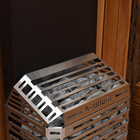 Saunum AIR 7 WiFi Sauna Heater Package