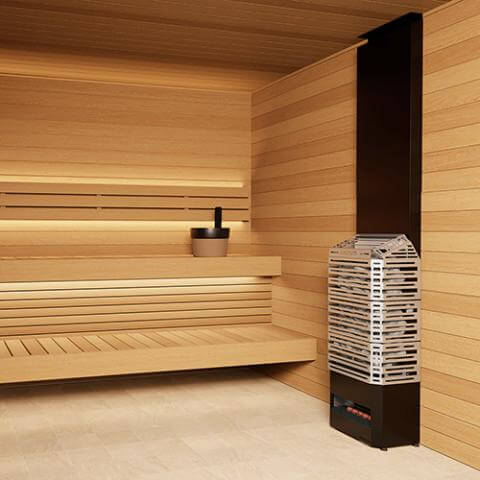 Saunum AIR 7 WiFi Sauna Heater Package