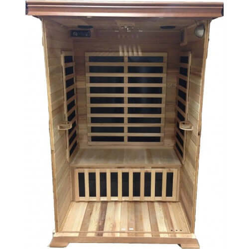 Sedona 1 Person Indoor Infrared Sauna HL100K by SunRay Saunas