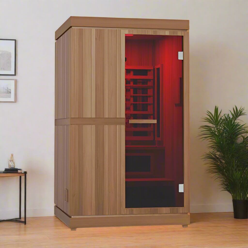 2 Person Trinity Infrared and Traditional Hybrid Sauna FD-4 by Finnmark Designs FD-KN004